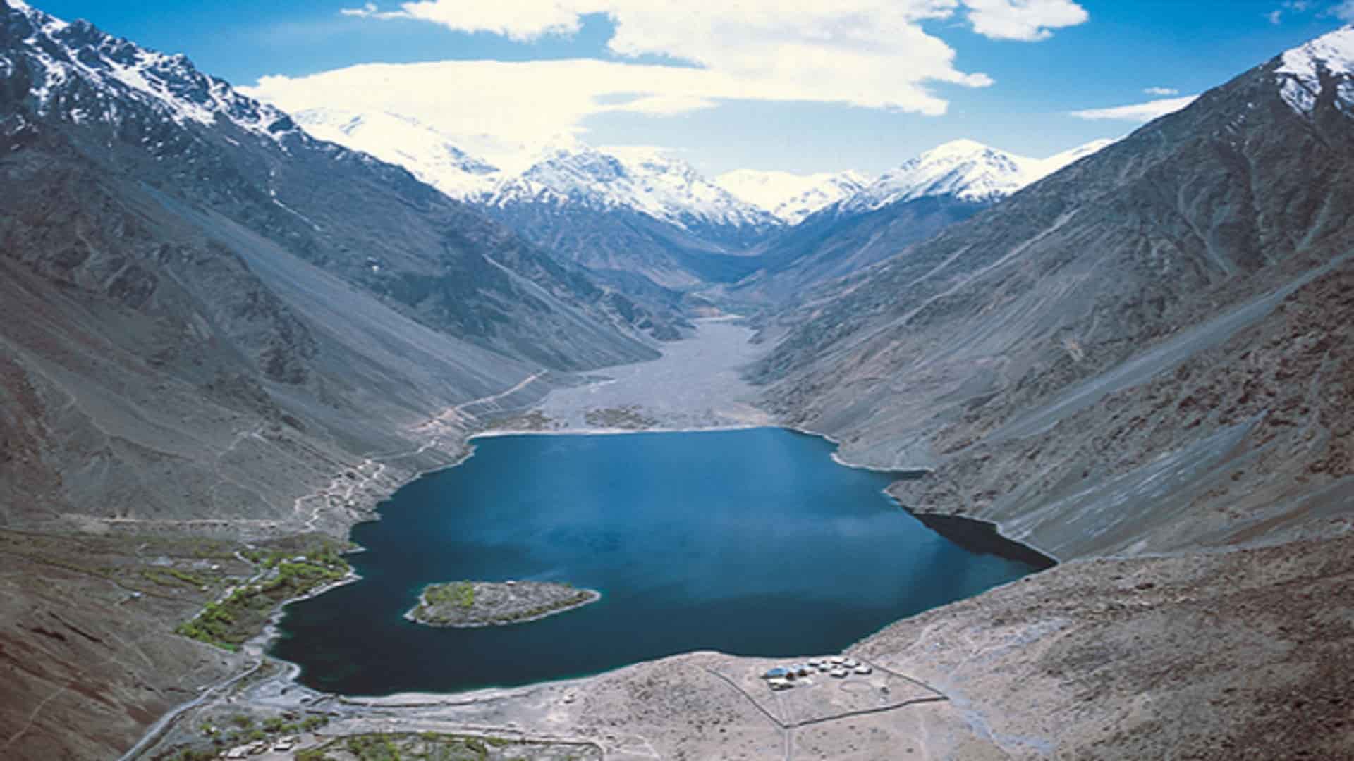 Satpara Lake in Skardu